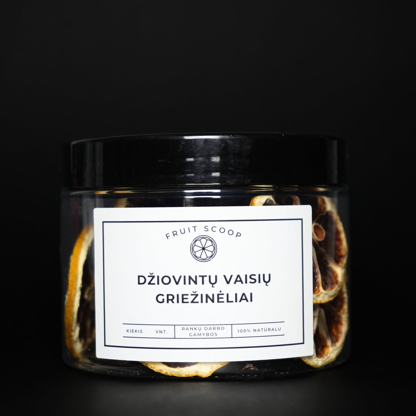 Džiovintų citrinų griežinėliai